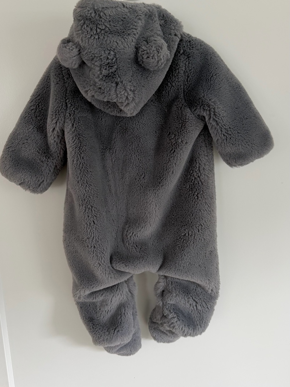 Zara Baby Blue 3-6M Teddy Bear Footie - Picture 8 of 8
